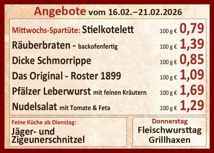 Unsere aktuellen Angebote in dieser Woche